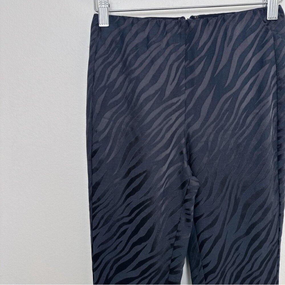 Rag & Bone Womens 0 Simone Pants Zebra Print Jacquard - Picture 4 of 14